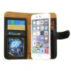 K-S-Trade Slim Wallet Case for HiSense Infinity H50 Zoom, Black Faux Leather view 2
