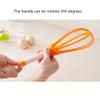 TopHomer 2-in-1 Flat Whisk, 360-Degree Rotating Egg Beater Balloon Whisk for Baking, Cooking, Frothing, Stirring and Mixing view 3