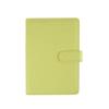 A4 Journal Notebook, PU Leather, Horizontal Ruled, 120 Sheets/240 Pages, Light Green view 1