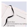 A4 Journal Notebook, PU Leather, Horizontal Ruled, 120 Sheets/240 Pages, Light Green view 4