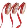 Uteruik Satin Ribbon “Best Wishes For You,” Gift Ribbon Roll, Printed Ribbon for Gift Wrapping, Hair Bows, Trimming, Sewing and Crafts (#C) view 2