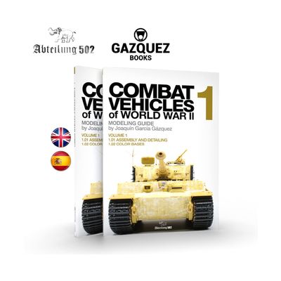 Abteilung 502 Book ABT611: Combat Vehicles of World War II, Vol. 1 (108 pages) (English)