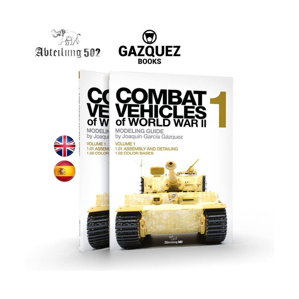 Abteilung 502 Book ABT611: Combat Vehicles of World War II, Vol. 1 (108 pages) (English)