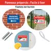 AUA SIGNALETIQUE 202129-AP-p-490x350 “Signal” Sign, Red, 490 x 350 mm view 3