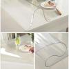 Transparent PVC Table Protector, Wipeable, Rectangular, 75 x 225 cm, 1.3 mm view 3