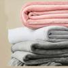 Waigg Kii Plush Fleece Blanket, Soft Bedspread, Single/Double Bed, 130 x 150 cm, Red view 2