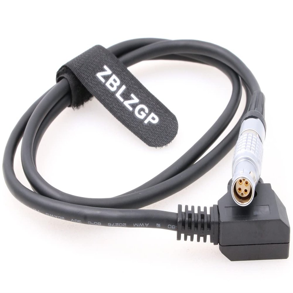ZBLZGP D-Tap to 1B 6-Pin Female Power Cable for Red Scarlet Epic Camera, 99.1 cm (39 in)