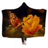 YUNHOME Hooded Blanket, Wearable Fleece Throw, 200 x 150 cm view 1