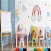 Muralo Self-Adhesive Watercolor Winter Rainbow Photo Wallpaper, 450 x 300 cm view 4