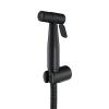 SXLSZ Bidet Handheld Sprayer with Wall Mount, 304 Stainless Steel, 1.2 m Hose, Black view 1