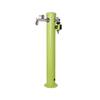 BEL-FER Garden Fountain with Double Tap 42/ARRA – Turquoise view 1
