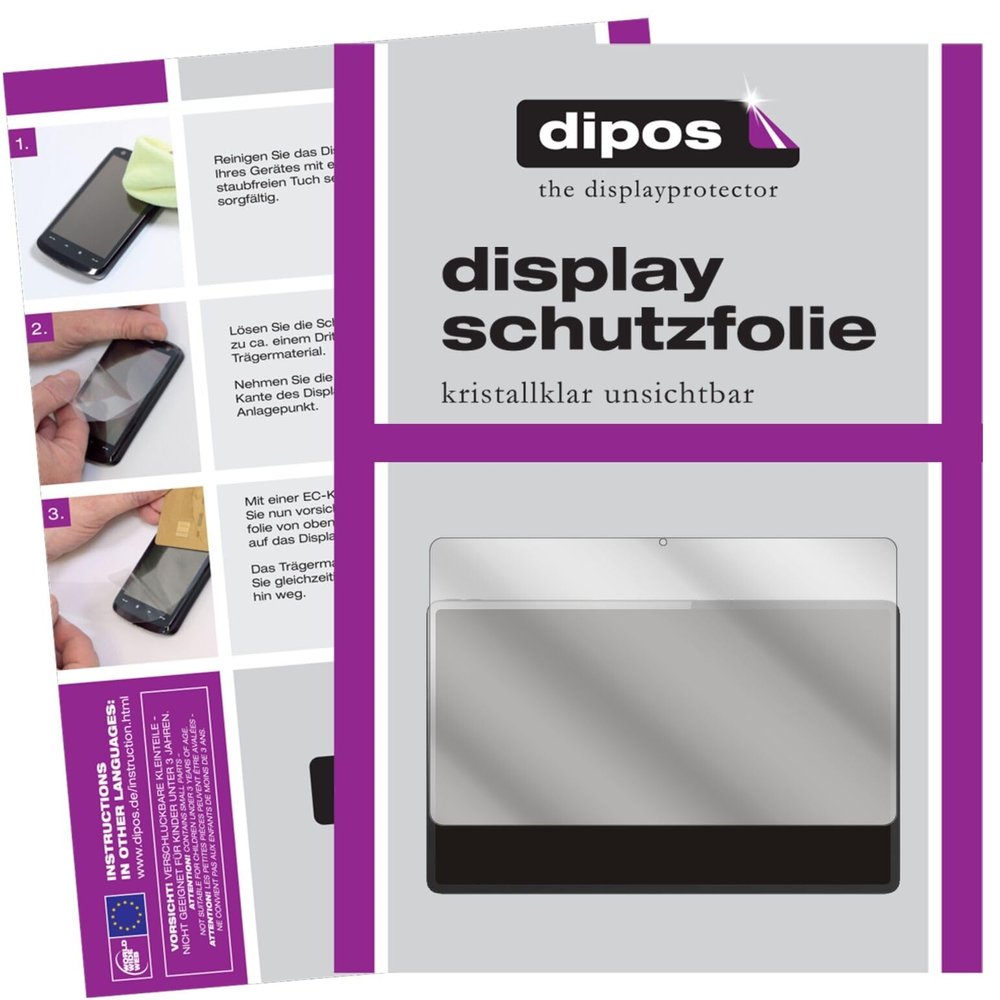 dipos 2-Pack Clear Screen Protectors for Lenovo Tab P12 Pro