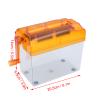 Restokki Portable A6 Manual Paper Shredder, Orange view 2