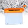 Restokki Portable A6 Manual Paper Shredder, Orange view 3
