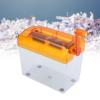 Restokki Portable A6 Manual Paper Shredder, Orange view 4
