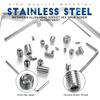 XFCNOI M2.5 Stainless Steel Flat-Point Hex Socket Set Screws, 55 Pieces view 2