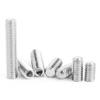 XFCNOI M2.5 Stainless Steel Flat-Point Hex Socket Set Screws, 55 Pieces view 4