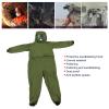 Green Protective Sandblasting Suit for Residue Removal view 4