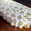 Panama Tablecloth, Lemon Print – All Sizes, 120 cm Runner view 1