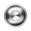 Schriever STSplus 4 x 20 mm Stainless Steel Pan-Head Screw for Thermoplastics with Washer KN6038, 10 Pieces view 2