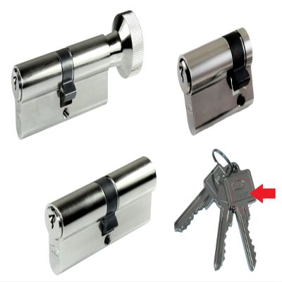 BKS Profile, Thumbturn, or Half Cylinder for PZ 88 Locking Systems, 27/27 mm