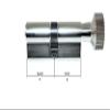 BKS Profile, Thumbturn, or Half Cylinder for PZ 88 Locking Systems, 27/27 mm view 4