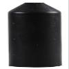 HEATSHRINK 11 mm Black Heat-Shrink End Cap, 1 Pack view 1
