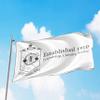 Tau Epsilon Phi Flag, Licensed Fraternity Banner, 90 x 150 cm, Indoor/Outdoor Décor, Brass Grommets, Double-Stitched (#3) view 2