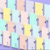 Clairefontaine Mimesys Notebook, A4, 48 Sheets, Squared, Pastel Assorted view 4