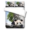 MENGBB Kids Panda Sky 3D Duvet Cover Set, 220 x 230 cm view 1