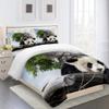 MENGBB Kids Panda Sky 3D Duvet Cover Set, 220 x 230 cm view 2