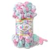 Alize Puffy Color Premium Yarn, 100 g, 26 Color Combinations, Chenille, No-Needle Knitting and Crochet (6052) view 1