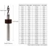 10-Piece 3.175 mm Shank Carbide PCB Drill Set view 2