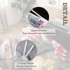 ENEN 2/3-Piece 3D Butterfly Microfiber Duvet Cover Set with Zipper, Colorful Gradient view 2