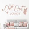 timalo Chill Out Lounge Wall Decal for Living Rooms, 30+ Satin-Matte Colors | 75044-LimeTree-M-190x58 view 3