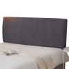 TFBH Stretch Headboard Cover, Gray, 200 cm/78 in view 1