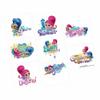 Shimmer and Shine Party Favor Set with 8 Gift Bags, 12 Hair Clips, 8 Tattoos, and 24 Puffy Stickers view 4