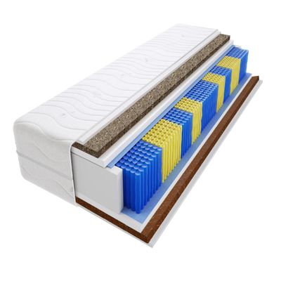 Godre Panama Gras Pocket Spring Mattress, H4 Firm, 60 x 210 cm, 18 cm High