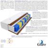 Godre Mattress 195 x 220 cm Double Mattress, H4 Firm Pocket-Spring Mattress, 18 cm High, Coconut Fiber, Hypoallergenic, HR Foam, Reversible Mattress with Climate Fiber Panama Multi-Pocket view 3