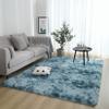 GUOYUYU Faux Fur Rug 60 x 80 cm, Extra Soft, Weather-Resistant, Indoor & Outdoor, Dark Blue view 2