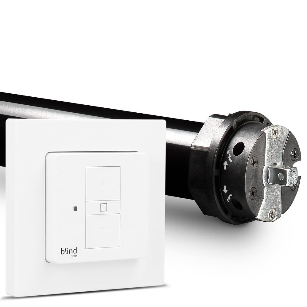NOBILY Wi-Fi Professional Set P5 10/15–60 incl. blind One, 10 Nm, up to 25 kg, 60 mm octagonal shaft roller shutter motor, drive and timer