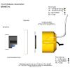 NOBILY Wi-Fi Professional Set P5 10/15–60 incl. blind One, 10 Nm, up to 25 kg, 60 mm octagonal shaft roller shutter motor, drive and timer view 4