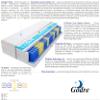 Godre 80 x 205 cm Double Mattress, H3 Medium-Firm Pocket Spring Mattress, 19 cm, Profiled Visco Memory Foam, Hypoallergenic HR Foam view 3