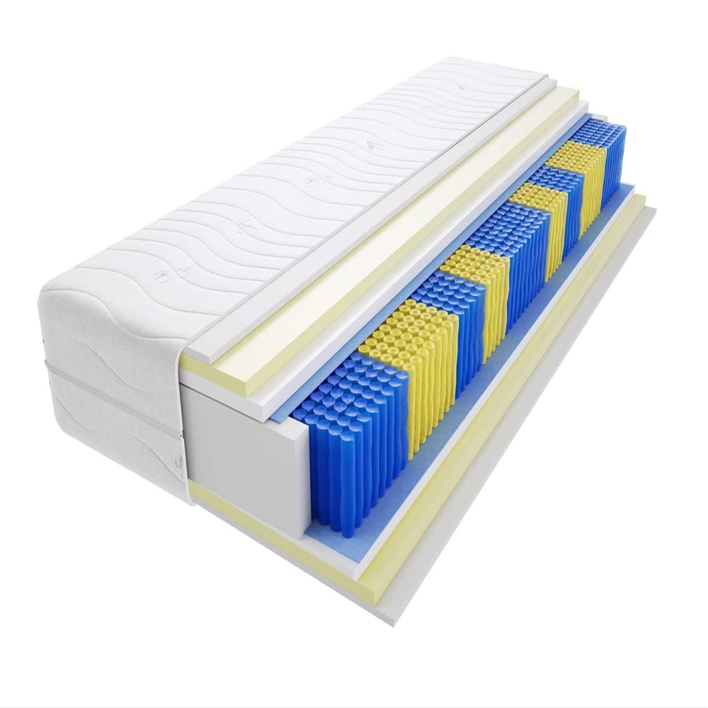 Godre 145 x 190 cm Double Mattress, H3 Medium-Firm Pocket Spring, 21 cm