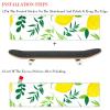 Yellow Fruit Lemon Skateboard Grip Tape, 2-Pack view 2
