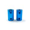 YZSM RC Car Accessory, 1pc D12/14/16 L20/25 Blue Alloy Drive Shaft Coupling, 5mm/8mm, RC Boat Gearbox DIY Part, Stepper Motor AC (Color: B 5-5 Blue) view 1