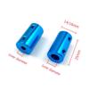 YZSM RC Car Accessory, 1pc D12/14/16 L20/25 Blue Alloy Drive Shaft Coupling, 5mm/8mm, RC Boat Gearbox DIY Part, Stepper Motor AC (Color: B 5-5 Blue) view 3
