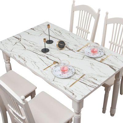 CIEEIN CIEHT PVC Tablecloth/Table Protector, White, 40 x 180 cm