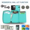 Oynyiqi Solid-Color Zipper Wallet Phone Case for iPhone 6/7/8/SE 2020/6 Plus/7 Plus/8 Plus/X/XR/XS Max/11/12/13 Pro Max, Card Holder and Wallet, Rose Gold, for iPhone 7 Plus view 4