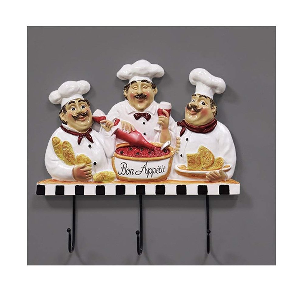 ZAW Wall-Mounted Coat Rack with Hooks, Color F